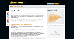 Desktop Screenshot of bumblevape.com